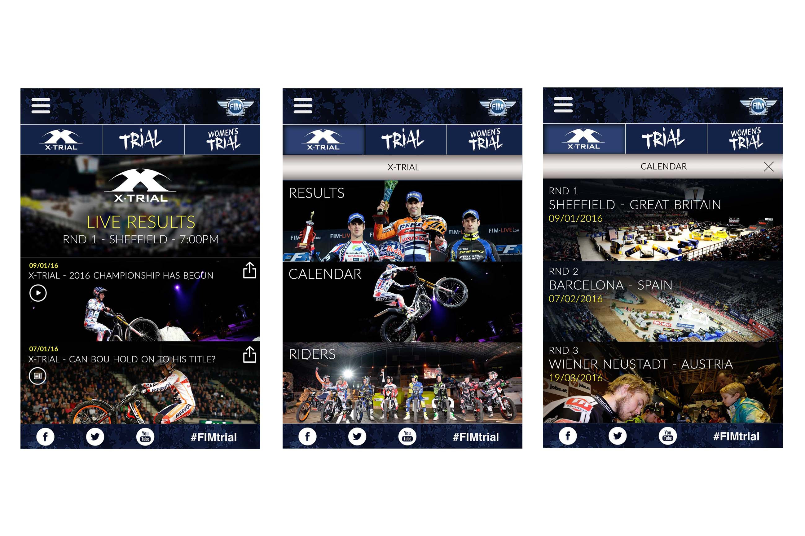 Download for FREE the NEW FIM TRIAL App