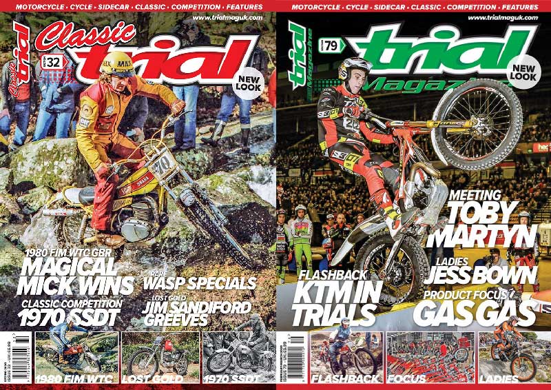 Two new Trial Magazines Classic 32 and Regular 79 Trials Australia