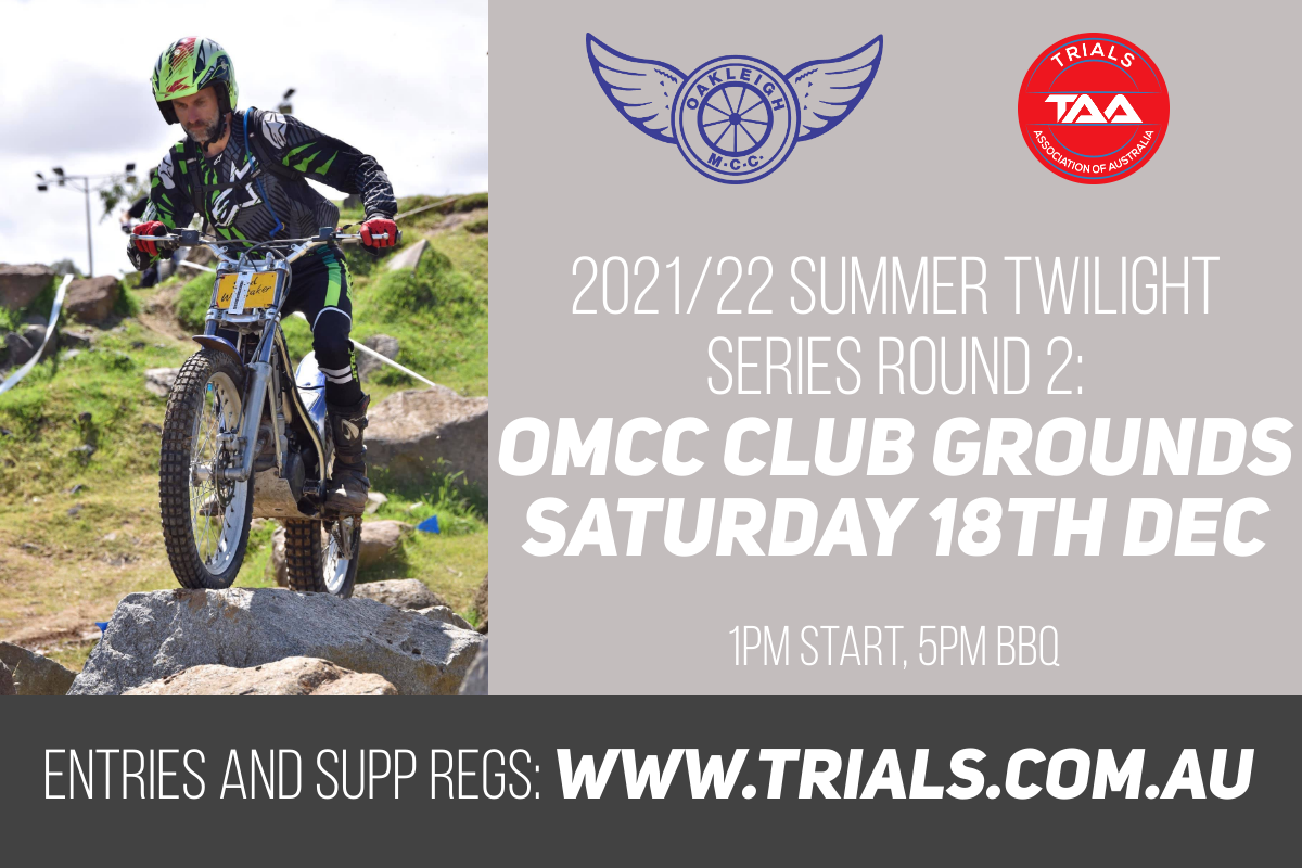 OMCC Summer Series Rd 2 - Entries Now Open