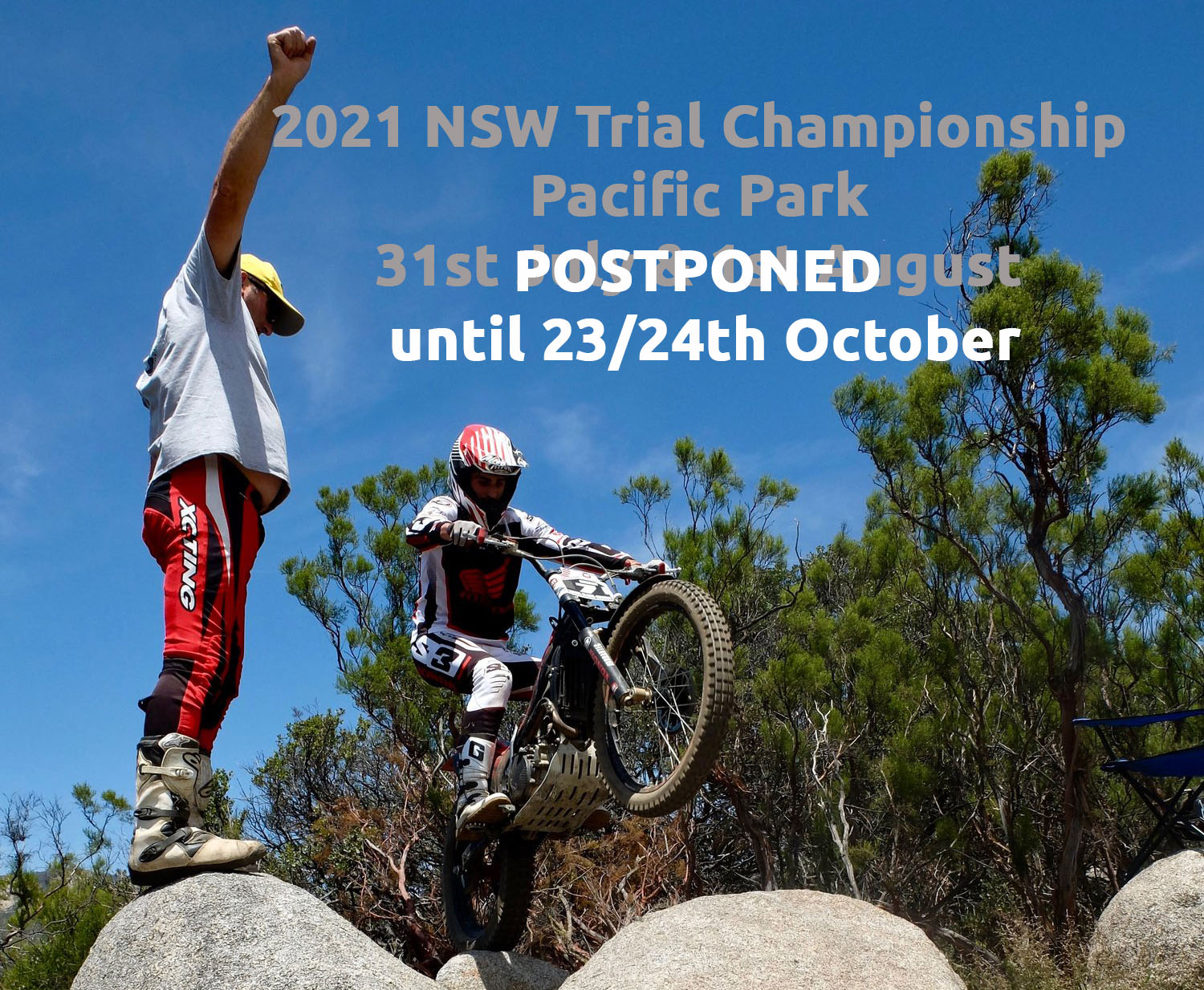 NSW COVID situation - new dates for NSW Trial Championship.